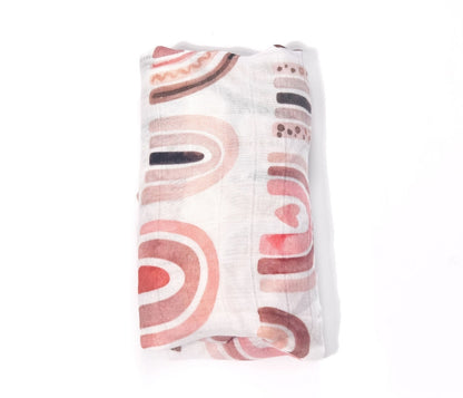 Dusty Rainbows Luxury Swaddle